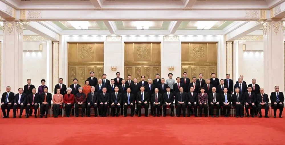  Xi Jinping Jointly Welcomes the New Year with Non Party People