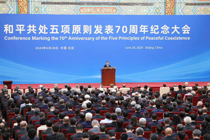 平和共存5原則発表70周年記念大会北京で習近平氏出席大会を盛大に開催し重要談話を発表