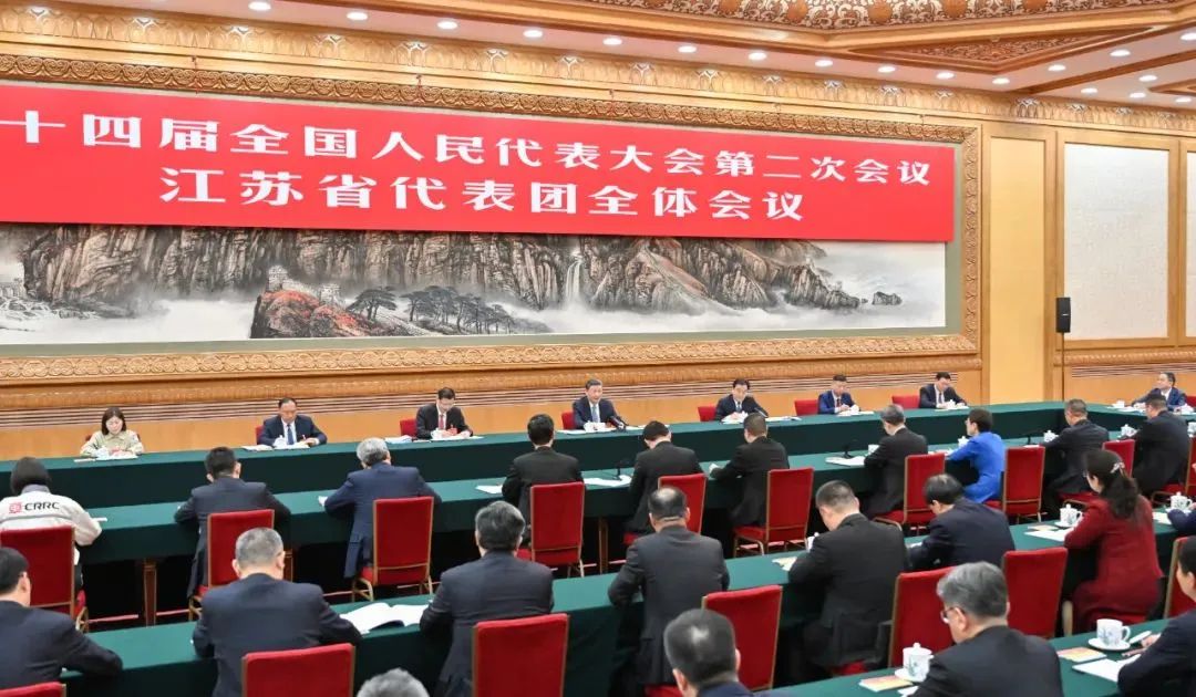  Sidelights of General Secretary Xi Jinping's participation in the deliberations of the Jiangsu delegation